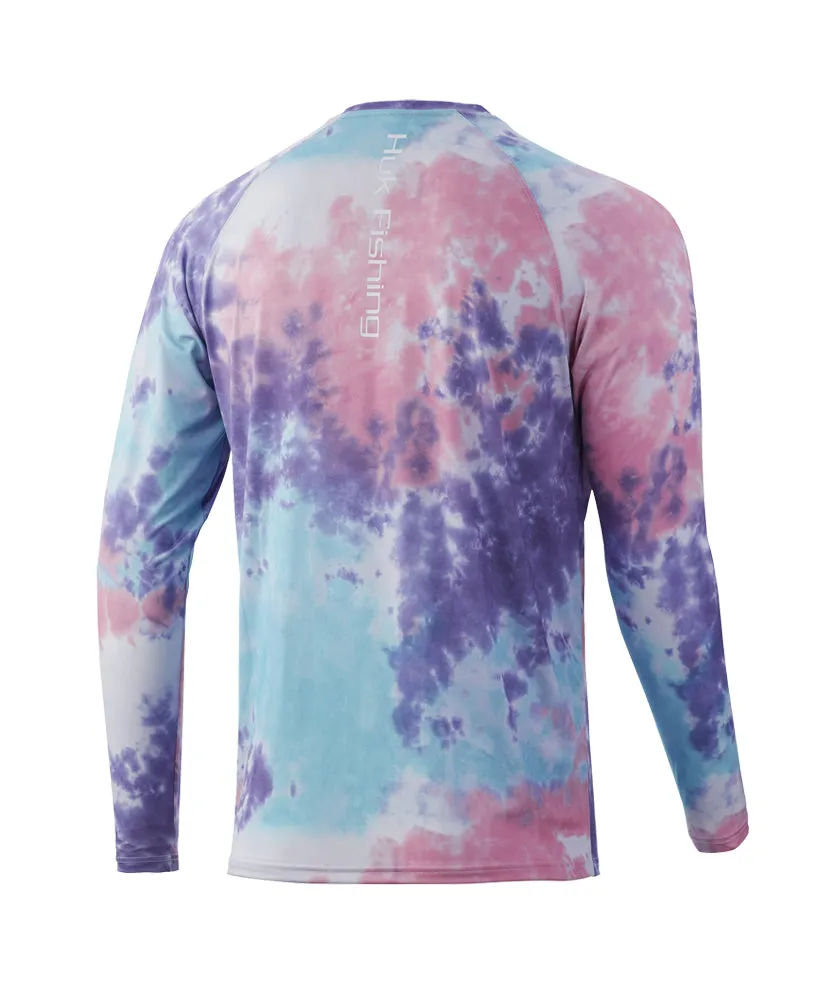 Huk - Tie Dye Pursuit Long Sleeve