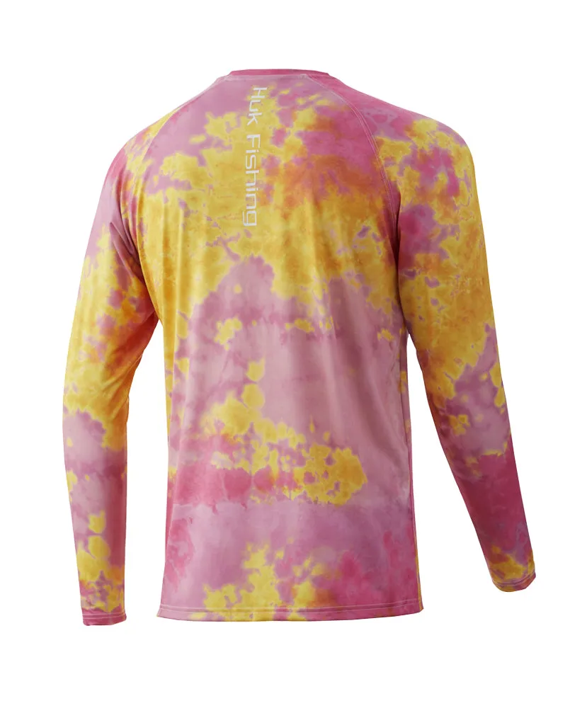 Huk - Tie Dye Pursuit Long Sleeve