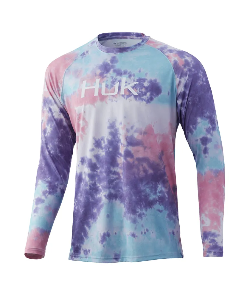 Huk - Tie Dye Pursuit Long Sleeve