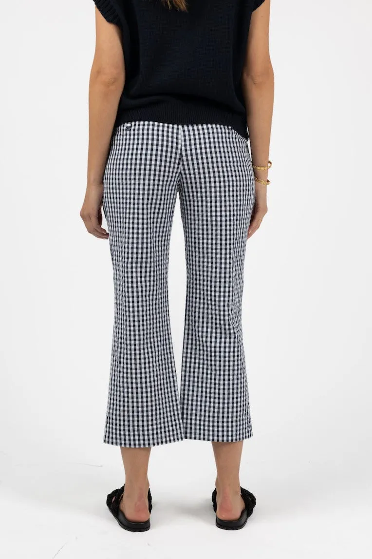 Humidity Paloma Pant - Midnight/White
