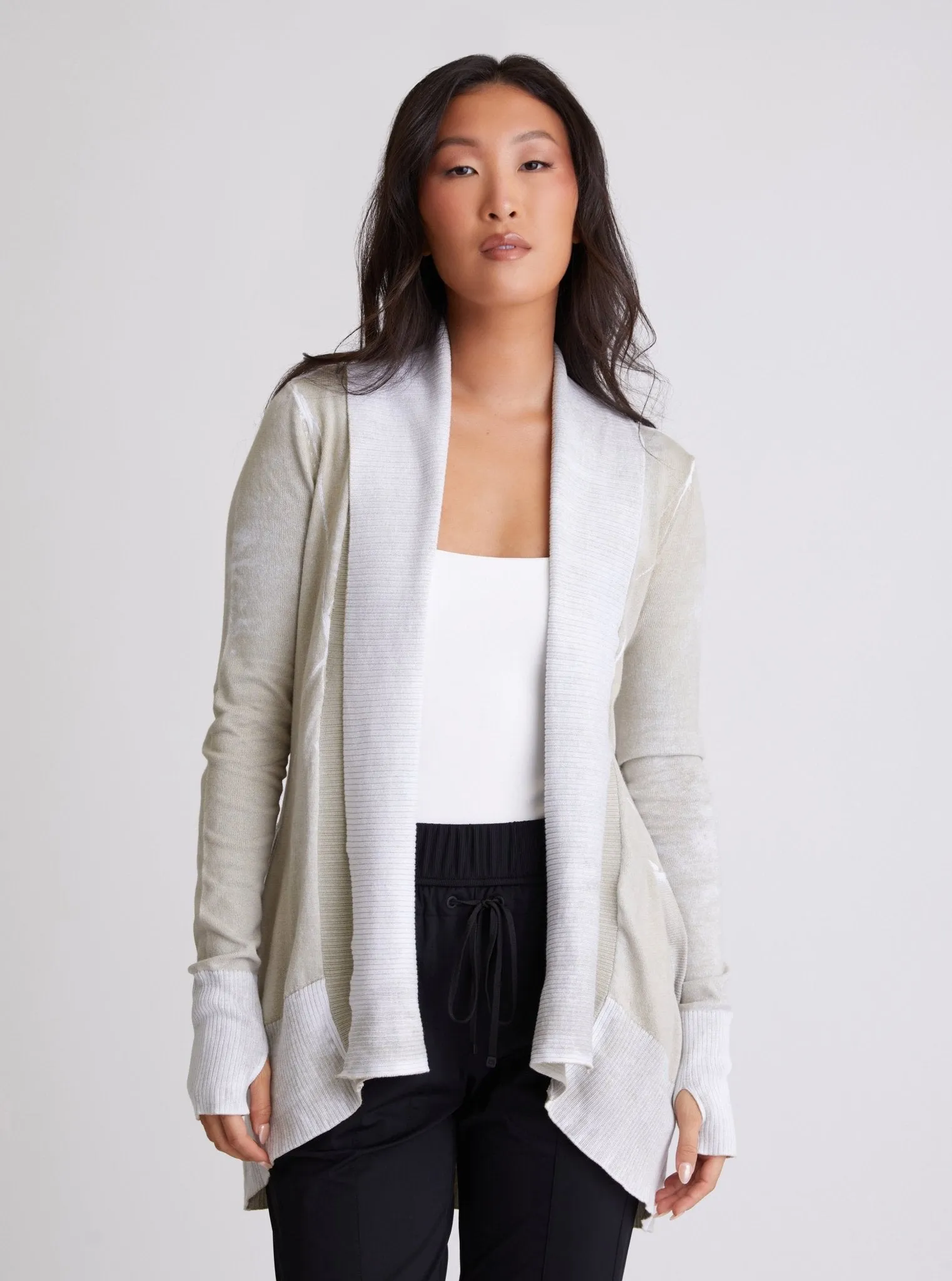 Huntress Drape Front Cardigan - FINAL SALE