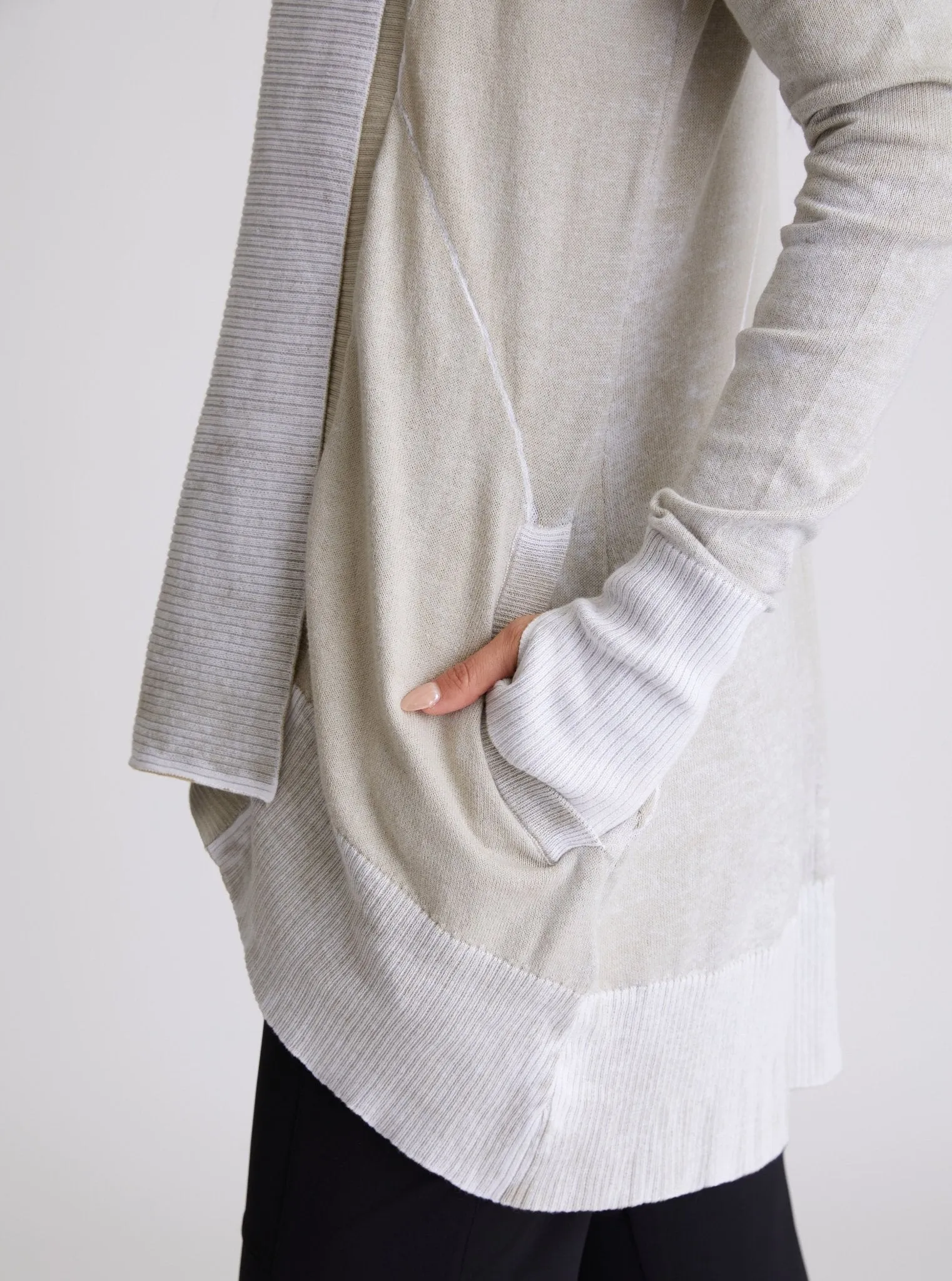 Huntress Drape Front Cardigan - FINAL SALE