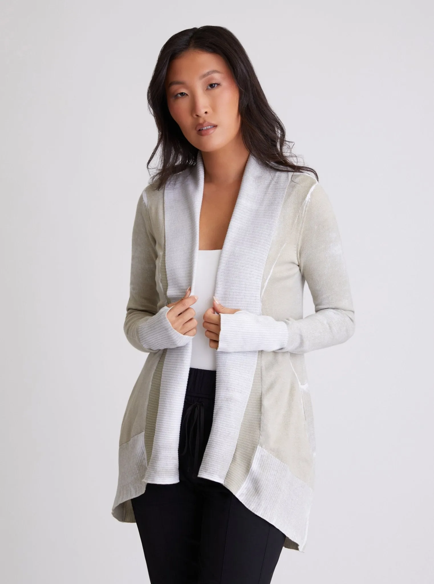 Huntress Drape Front Cardigan - FINAL SALE