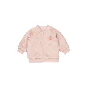 Huxbaby Rainbow Heart Fur Jacket