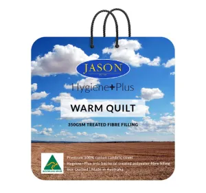 Hygiene Plus Warm 350GSM Commercial Quilt Range