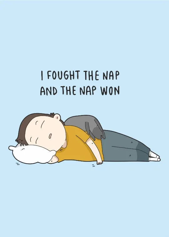 I Faught The Nap Women Half Sleeve T-Shirt