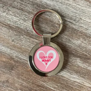 I Love You Mummy Keyring