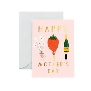 I Want Berries Mother's Day Card