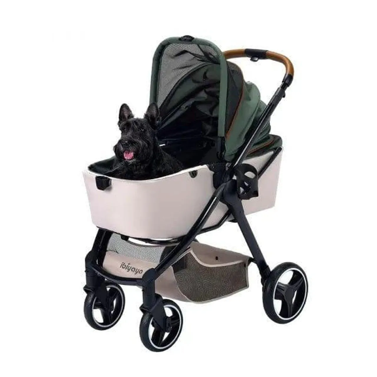 Ibiyaya Retro Luxe Stroller - Soft Sage