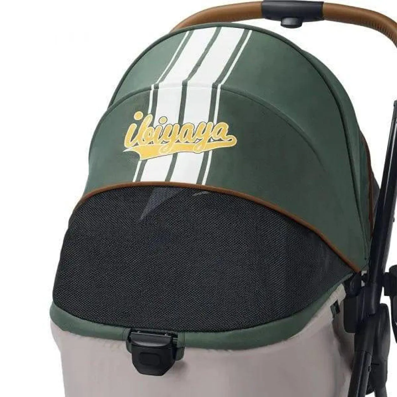Ibiyaya Retro Luxe Stroller - Soft Sage