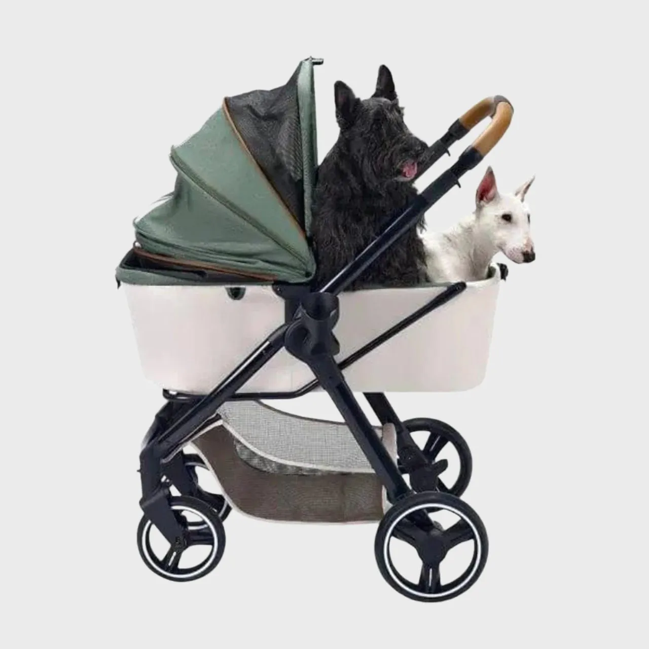 Ibiyaya Retro Luxe Stroller - Soft Sage