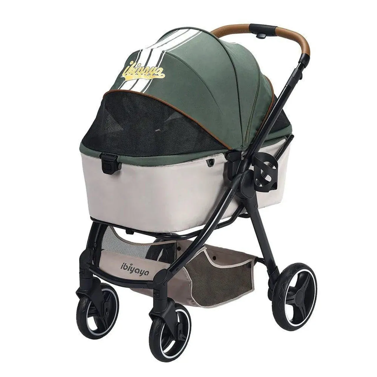 Ibiyaya Retro Luxe Stroller - Soft Sage