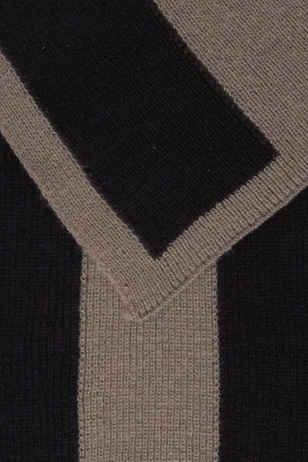 ICHI Thora Scarf in Black