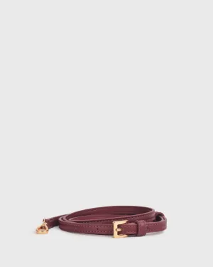 Iduna 10mm Adjustable Bag Strap (Wine)
