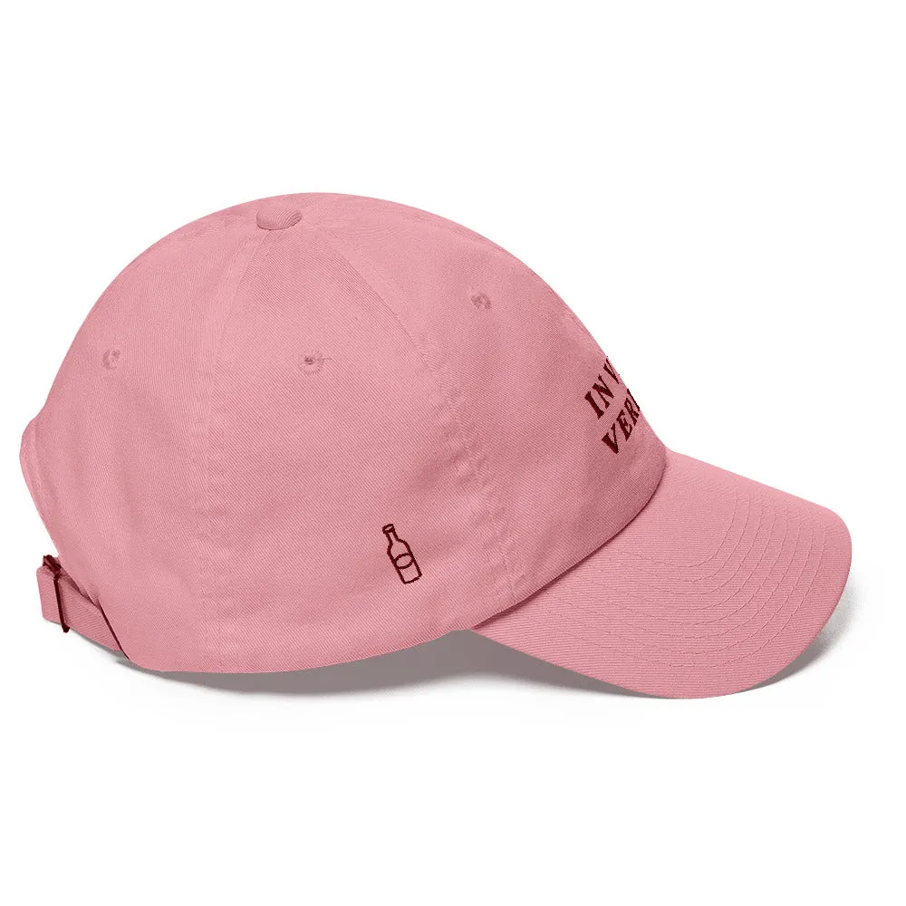 In Vino Veritas Cap Wine Font