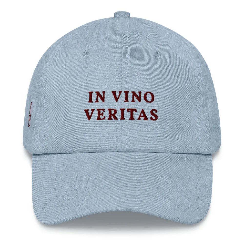 In Vino Veritas Cap Wine Font