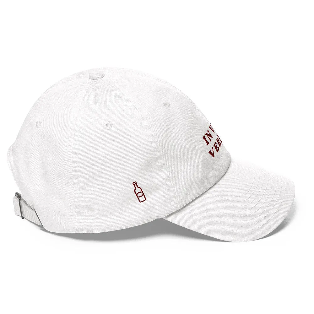 In Vino Veritas Cap Wine Font