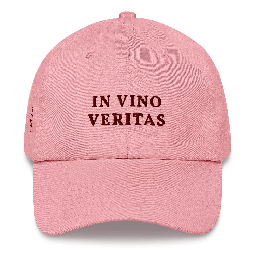 In Vino Veritas Cap Wine Font