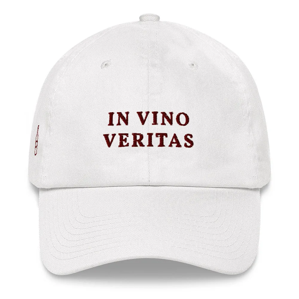 In Vino Veritas Cap Wine Font
