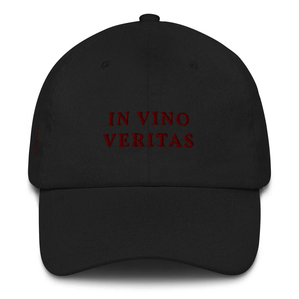 In Vino Veritas Cap Wine Font