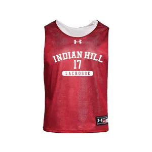 Indian Hill Boys Lacrosse 2022 Mandatory Player Pack - Under Armour Gilman ReversablePinnie (Red/White)