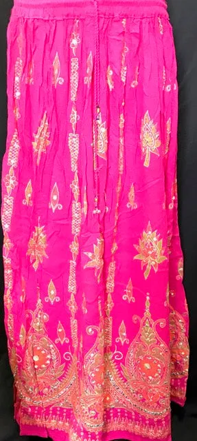 Indian Print Skirt