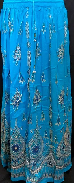 Indian Print Skirt