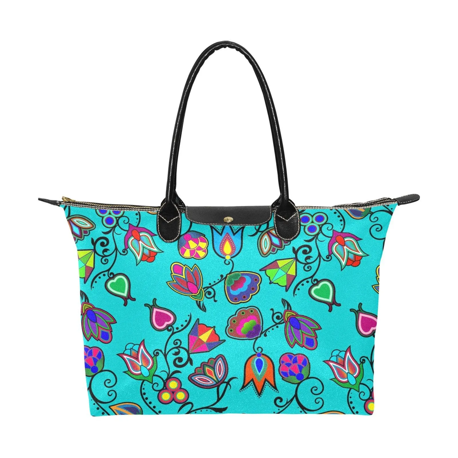 Indigenous Paisley Sky Single-Shoulder Lady Handbag