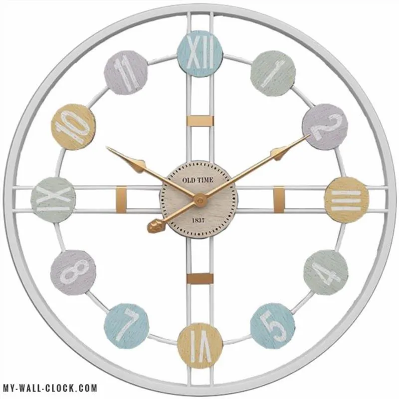 Industrial Clock Modern Style