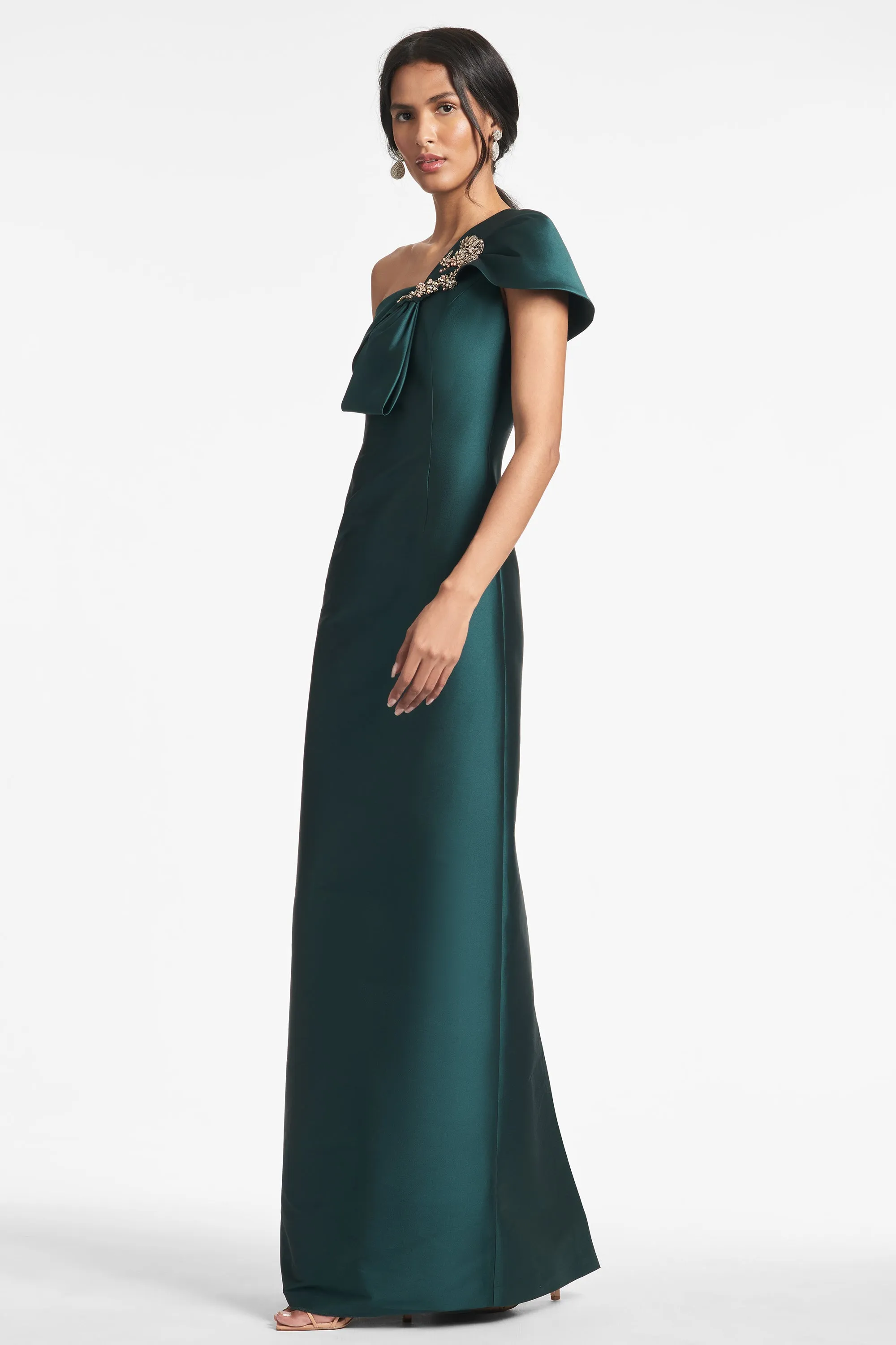 Ines Gown - Forest Green
