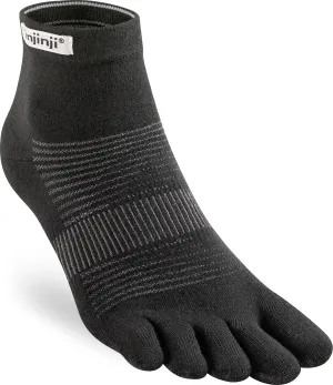 Injinji Ultra Run Light Weight Mini Crew Mens Black
