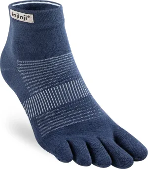 Injinji Ultra Run Light Weight Mini Crew Mens Navy