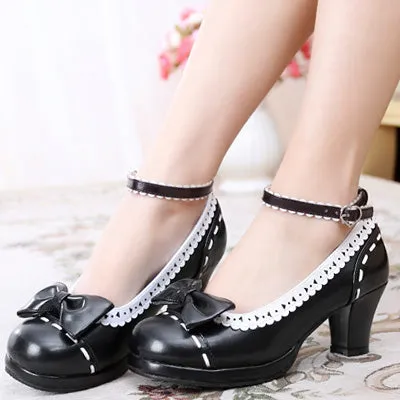 Instant Shipping! Sweetheart Platform Heels