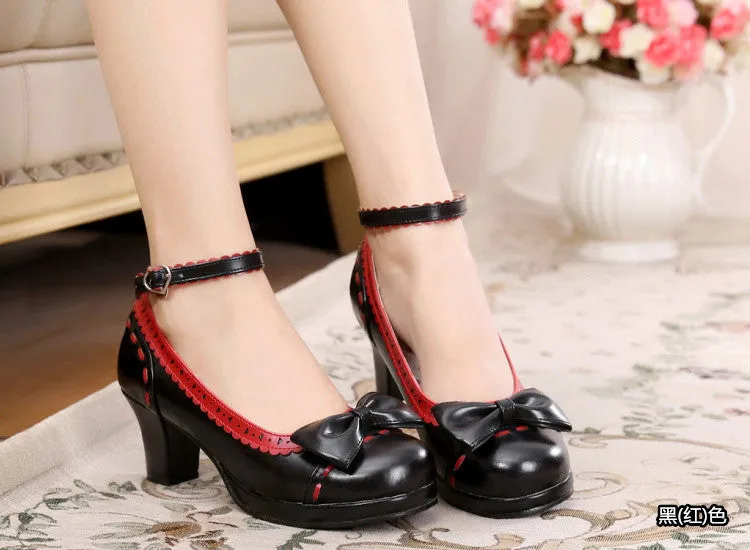 Instant Shipping! Sweetheart Platform Heels