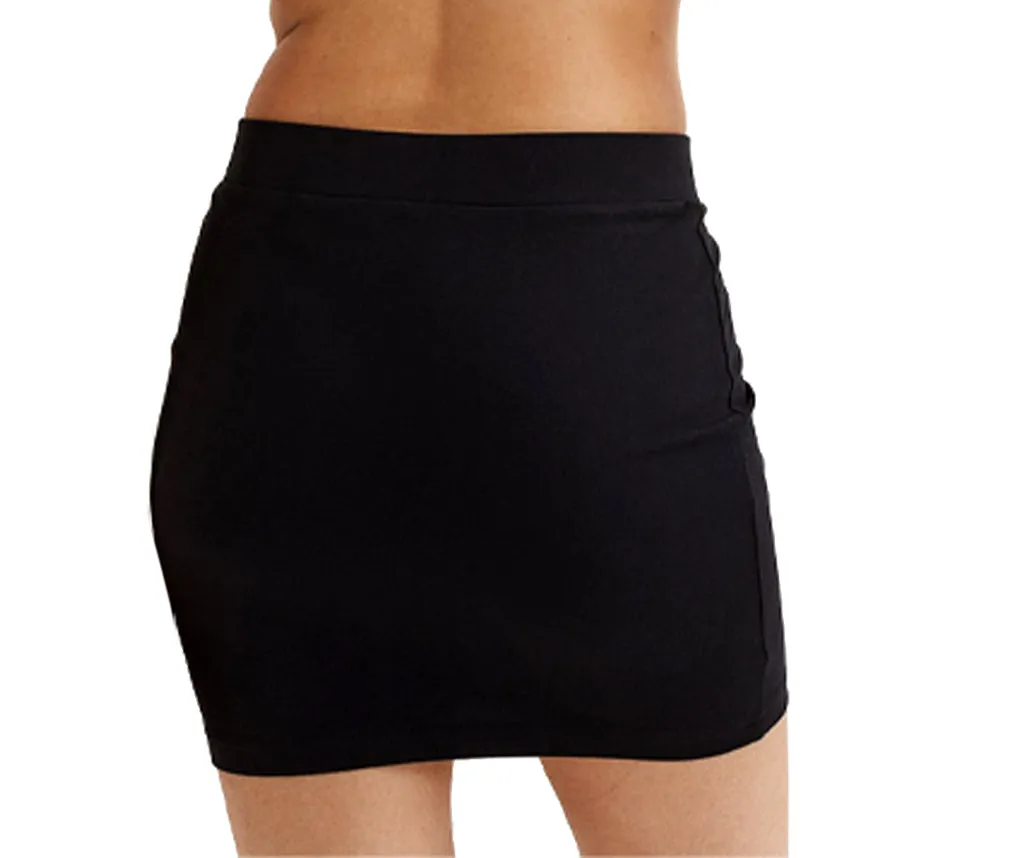 InstantFigure Mini Skirt with Wide Band 168072