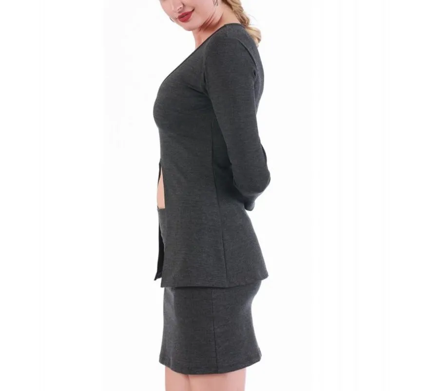 InstantFigure Mini Skirt with Wide Band 168072