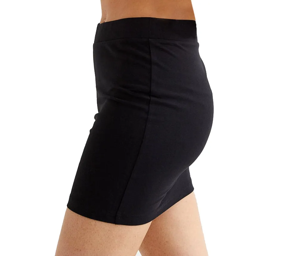 InstantFigure Mini Skirt with Wide Band 168072