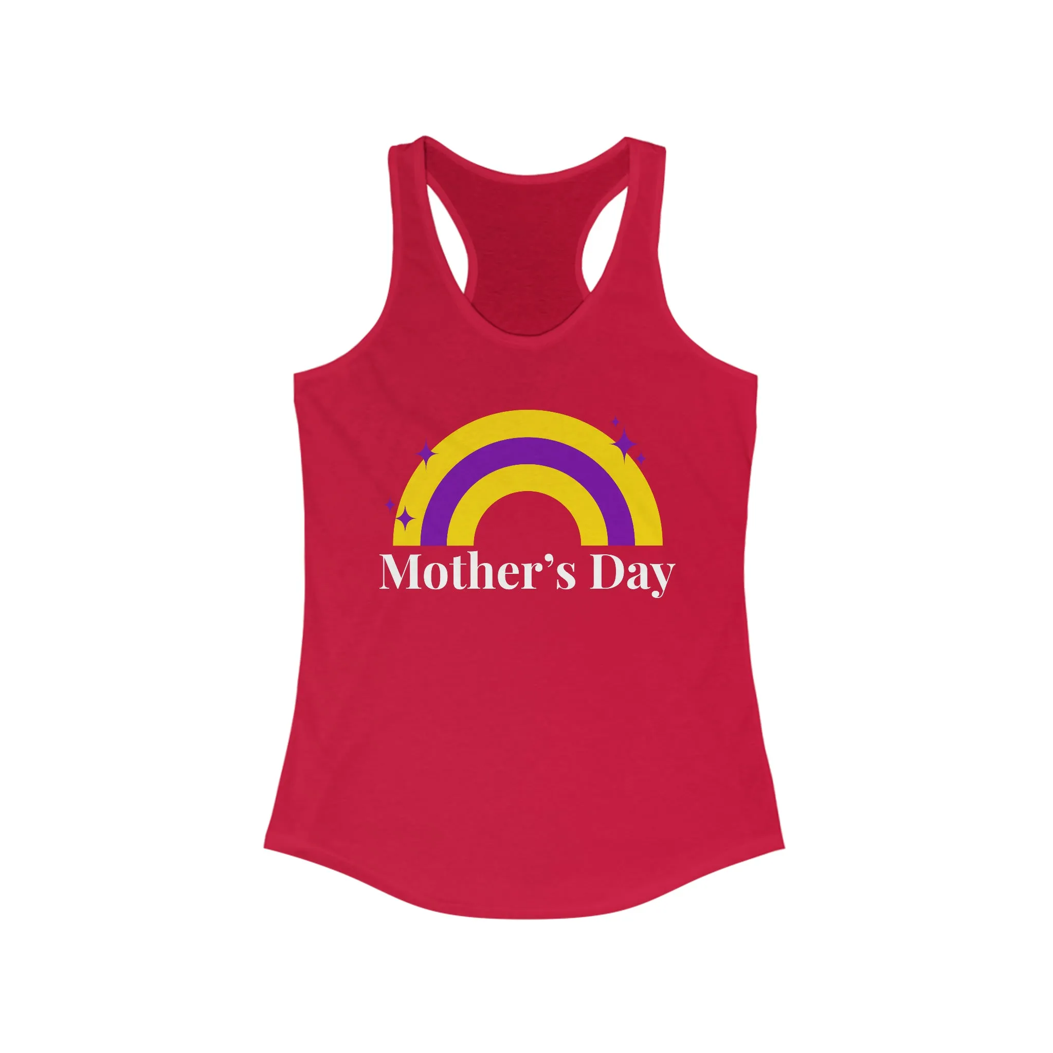 Intersex Pride Flag Mother's Day Ideal Racerback Tank - Mother's Day