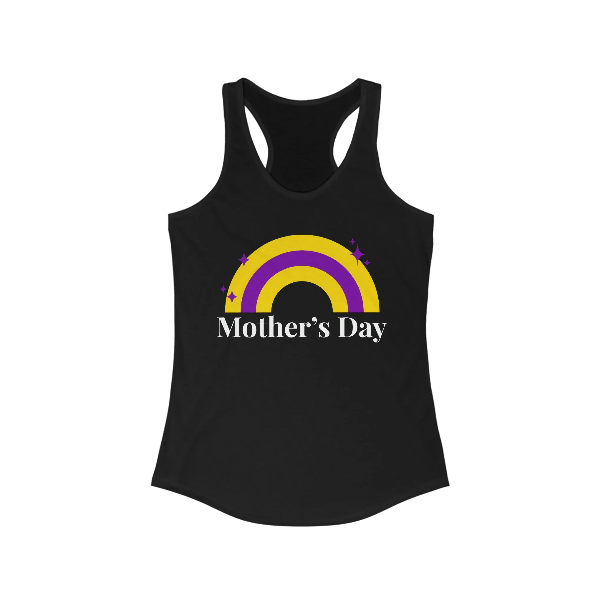 Intersex Pride Flag Mother's Day Ideal Racerback Tank - Mother's Day