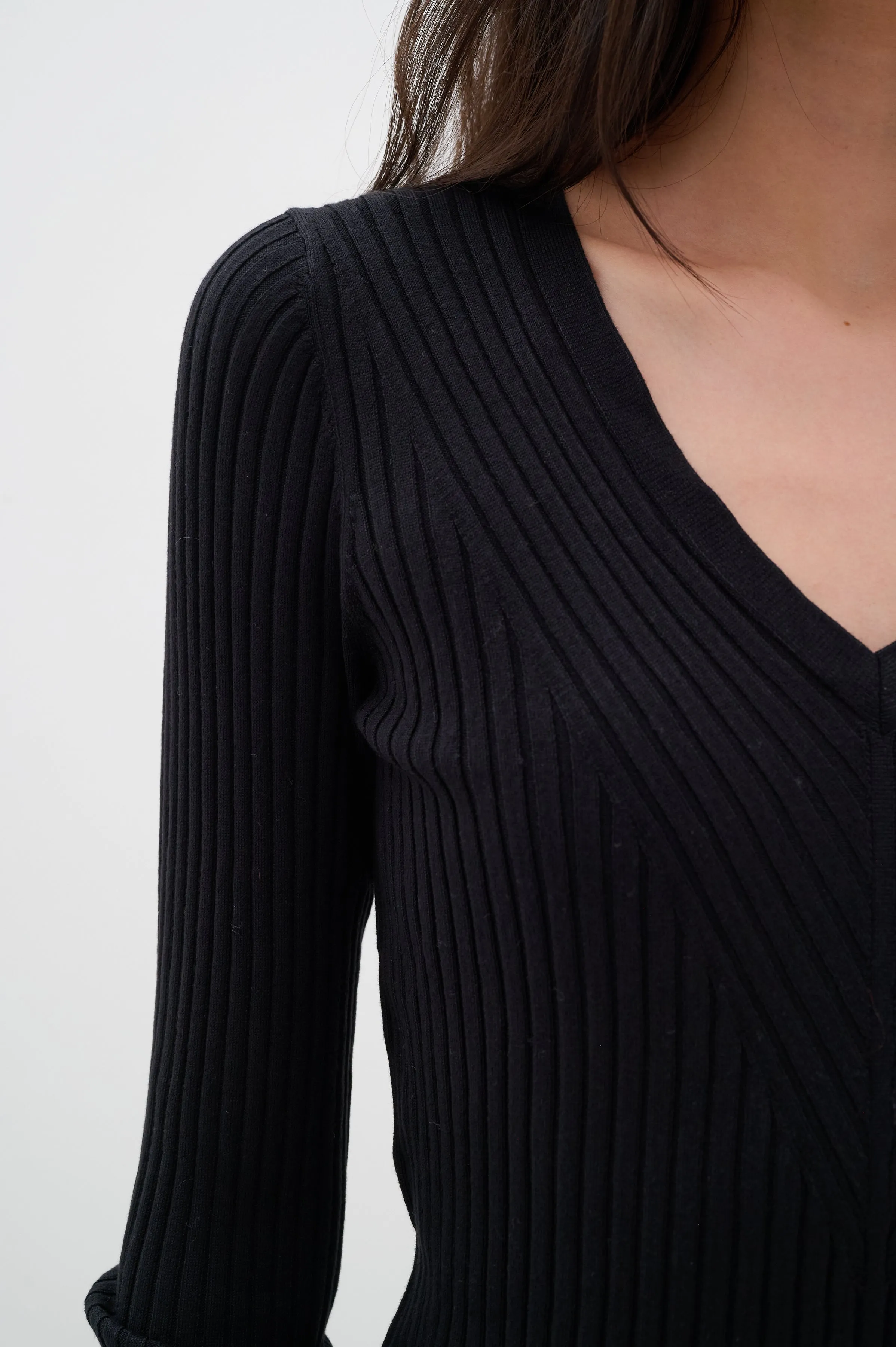 Inwear Jirai Ribbed Knit Jumper In Black