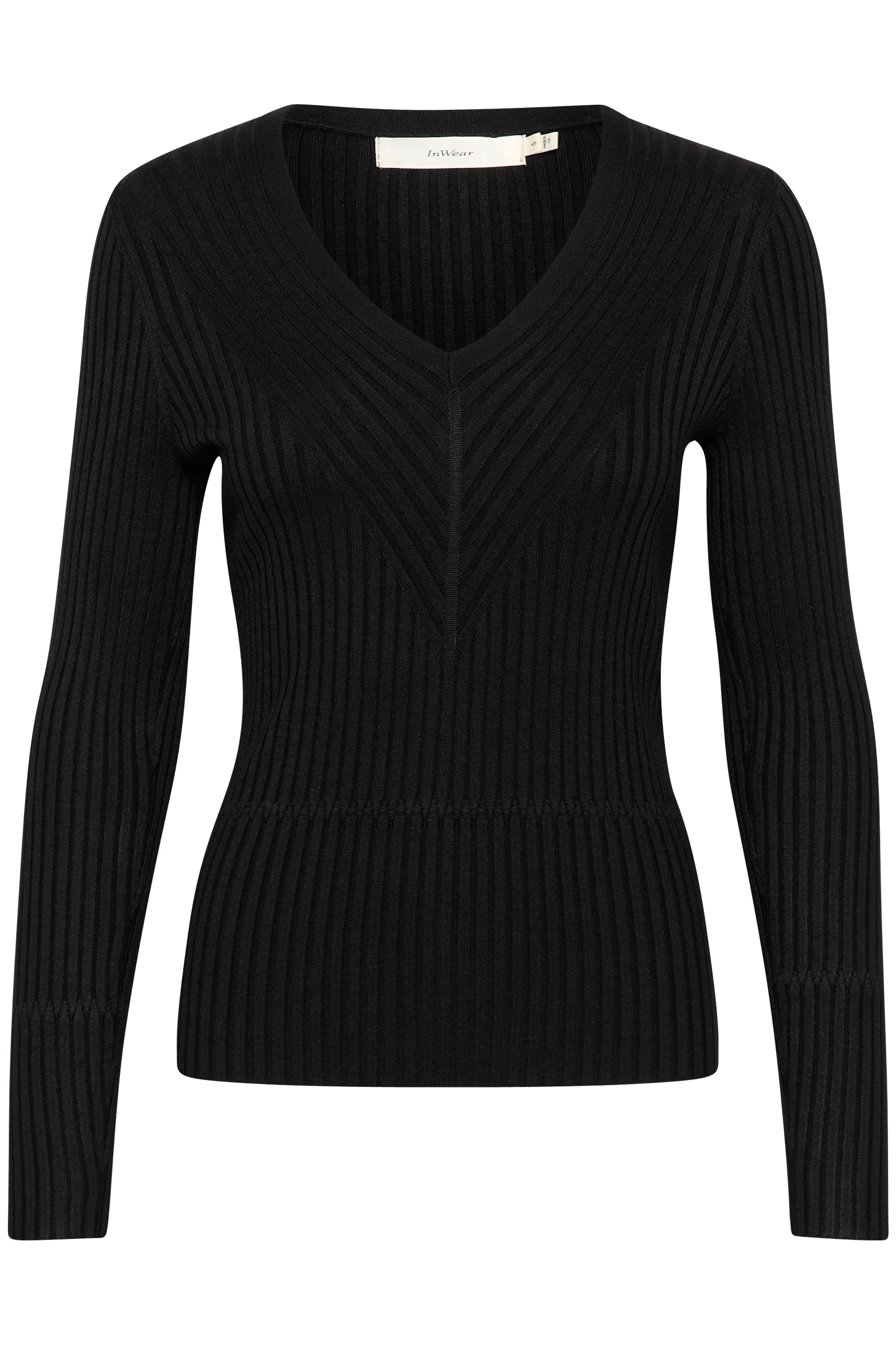 Inwear Jirai Ribbed Knit Jumper In Black