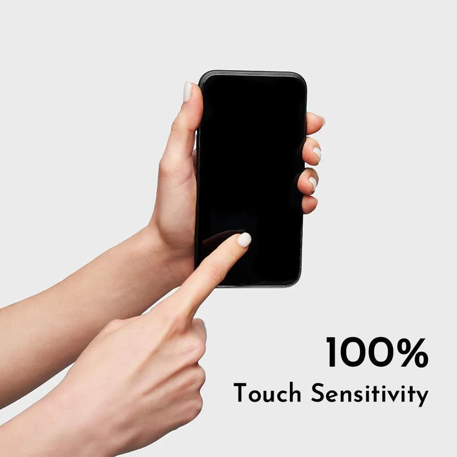 iPhone 12 Pro Full Coverage Tempered Glass Screen Protector with Phone Stand Installation Tool