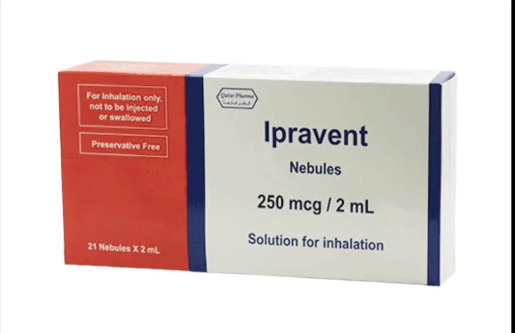 Ipravent 250Mcg / 2Ml Nebuliser Liquid 250 Mcg 21 PC
