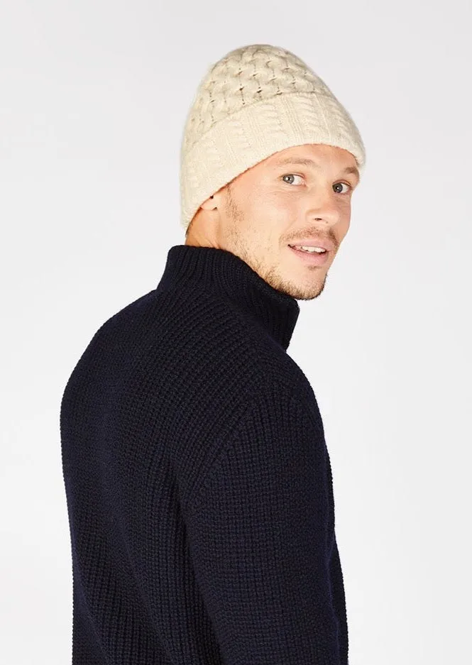 IrelandsEye Luxe Aran Hat | Natural