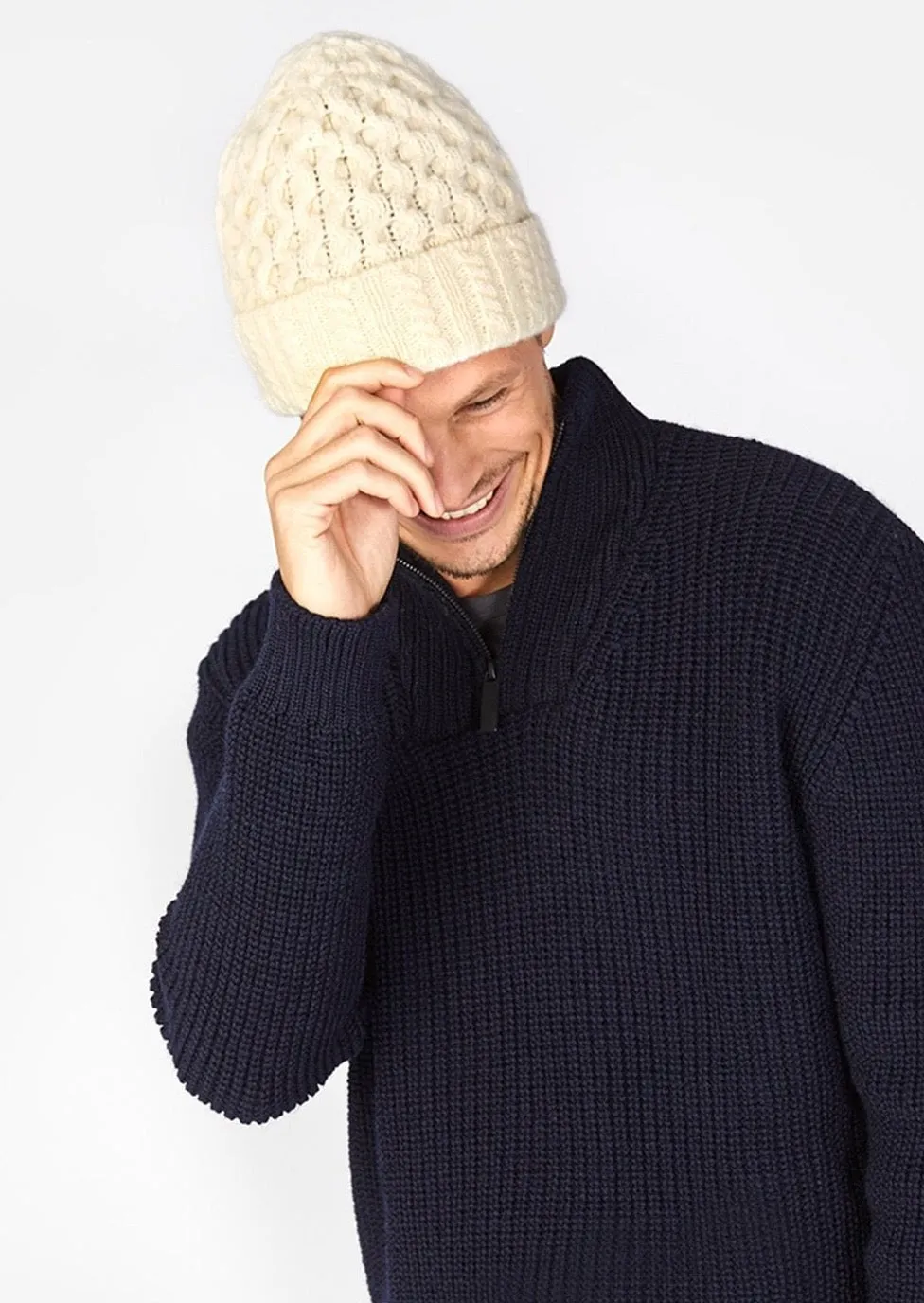IrelandsEye Luxe Aran Hat | Natural