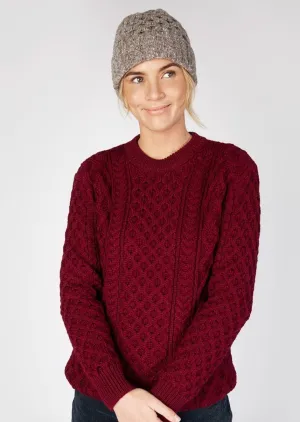 IrelandsEye Luxe Aran Hat | Rocky Ground