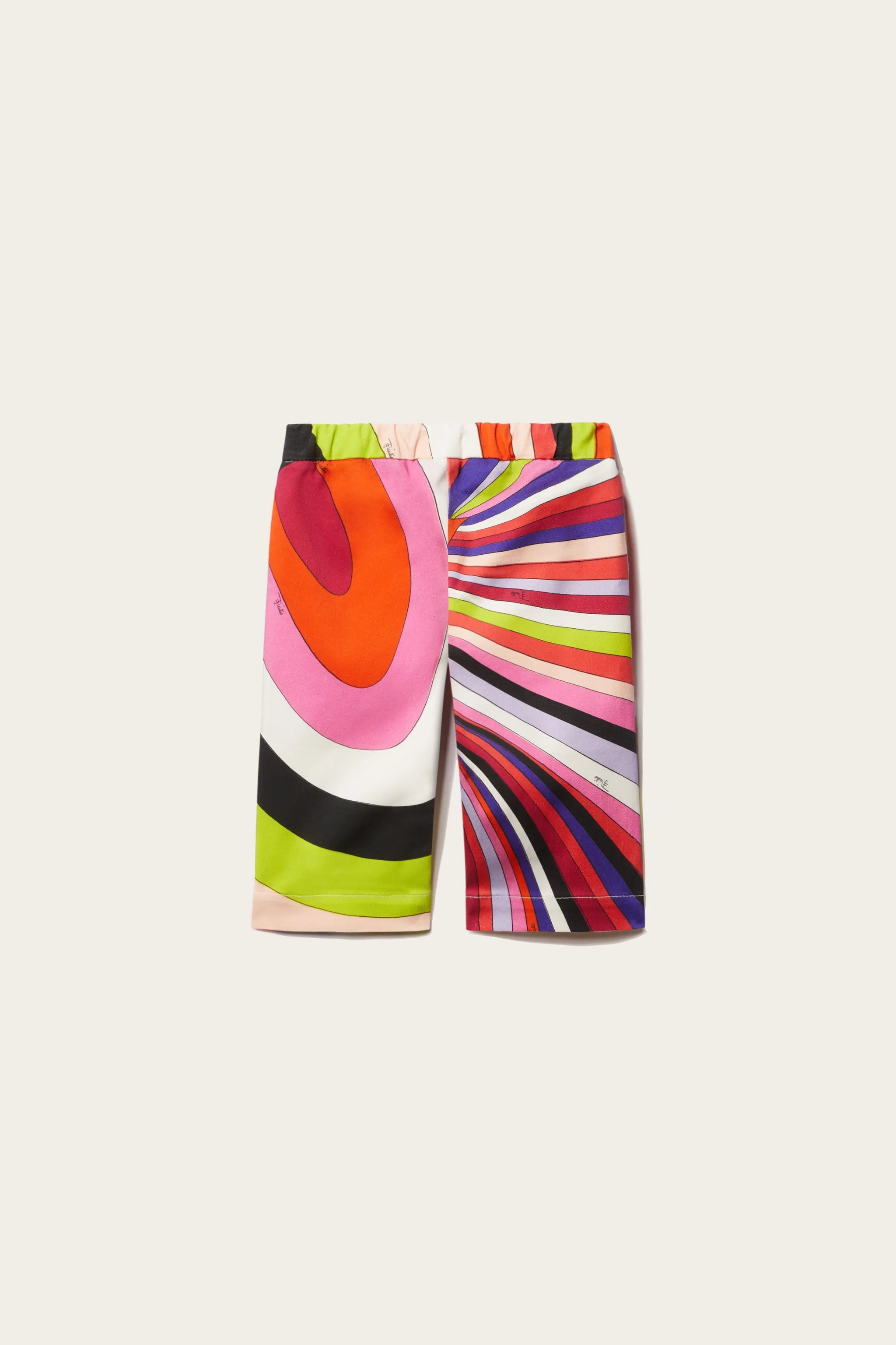 Iride-Print Cotton Trousers