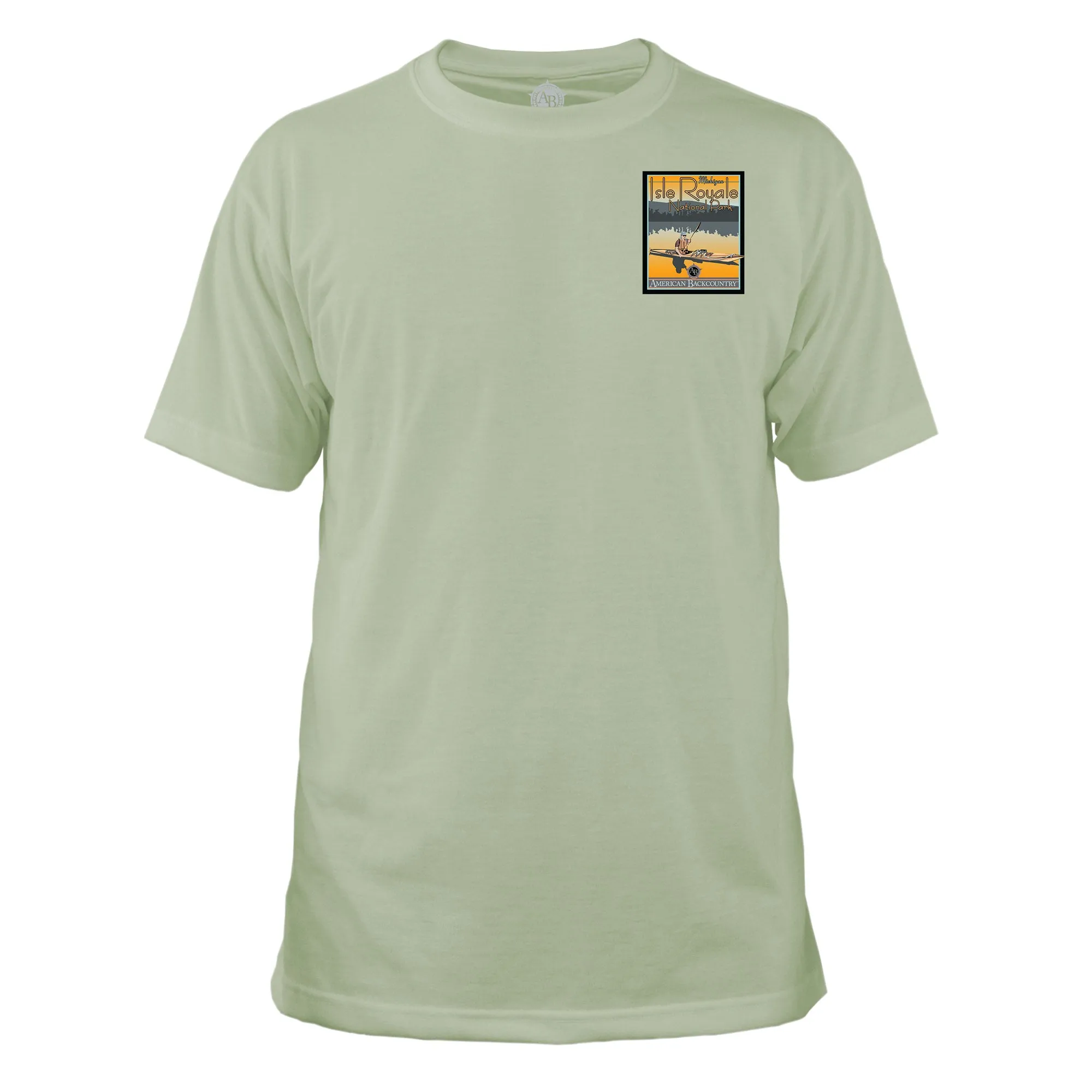 Isle Royale National Park Vintage Destinations Basic Crew T-Shirt