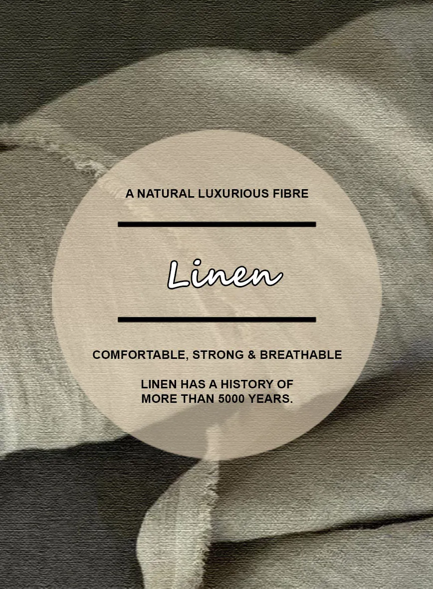 Italian Muted Green Linen Pants