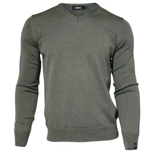 Ivanhoe Men&#x27;s Cashwool V-Neck Light Loden | Buy Ivanhoe Men&#x27;s Cashwool V-Neck Light Loden here | Outnorth